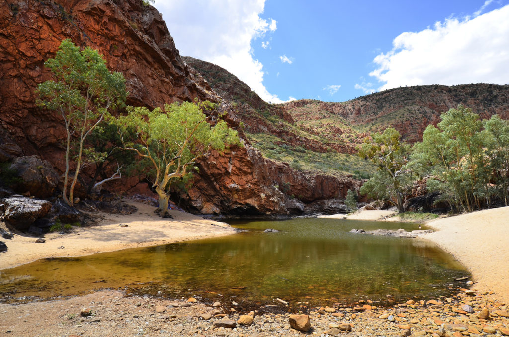 Australia, NT, Ormiston Gorge in West McDonnell Range national park